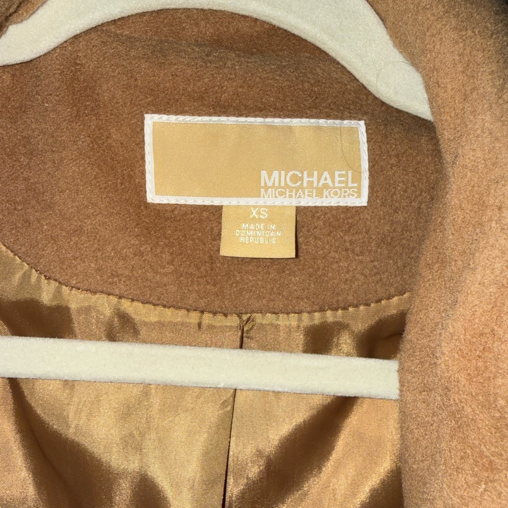 Michael Kors Tan Trench Coat - Picture 4 of 5
